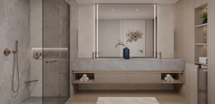 3BR_Master Bathroom Closed